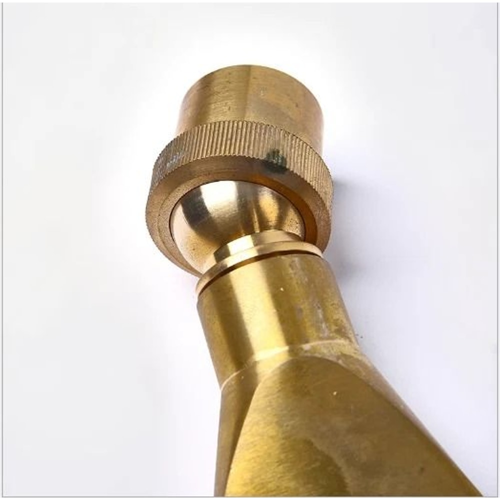 Brass Fan Spray Fountain Nozzle For Garden Pond Water Features 1