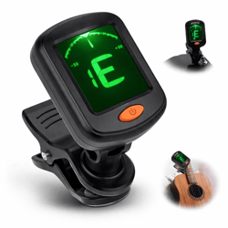 lcd clip on tuner for electric guitars