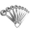 Stainless Steel Measuring Spoon Set Round Baking And Kitchen Measuring Tools 3