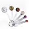 Stainless Steel Measuring Spoon Set Round Baking And Kitchen Measuring Tools 1