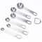 Stainless Steel Measuring Spoon Set Round Baking And Kitchen Measuring Tools 2