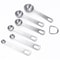 Stainless Steel Measuring Spoon Set Round Baking And Kitchen Measuring Tools 2