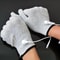 Conductive TENS Massage Gloves Silver Fiber Electrotherapy Hand Electrodes 0