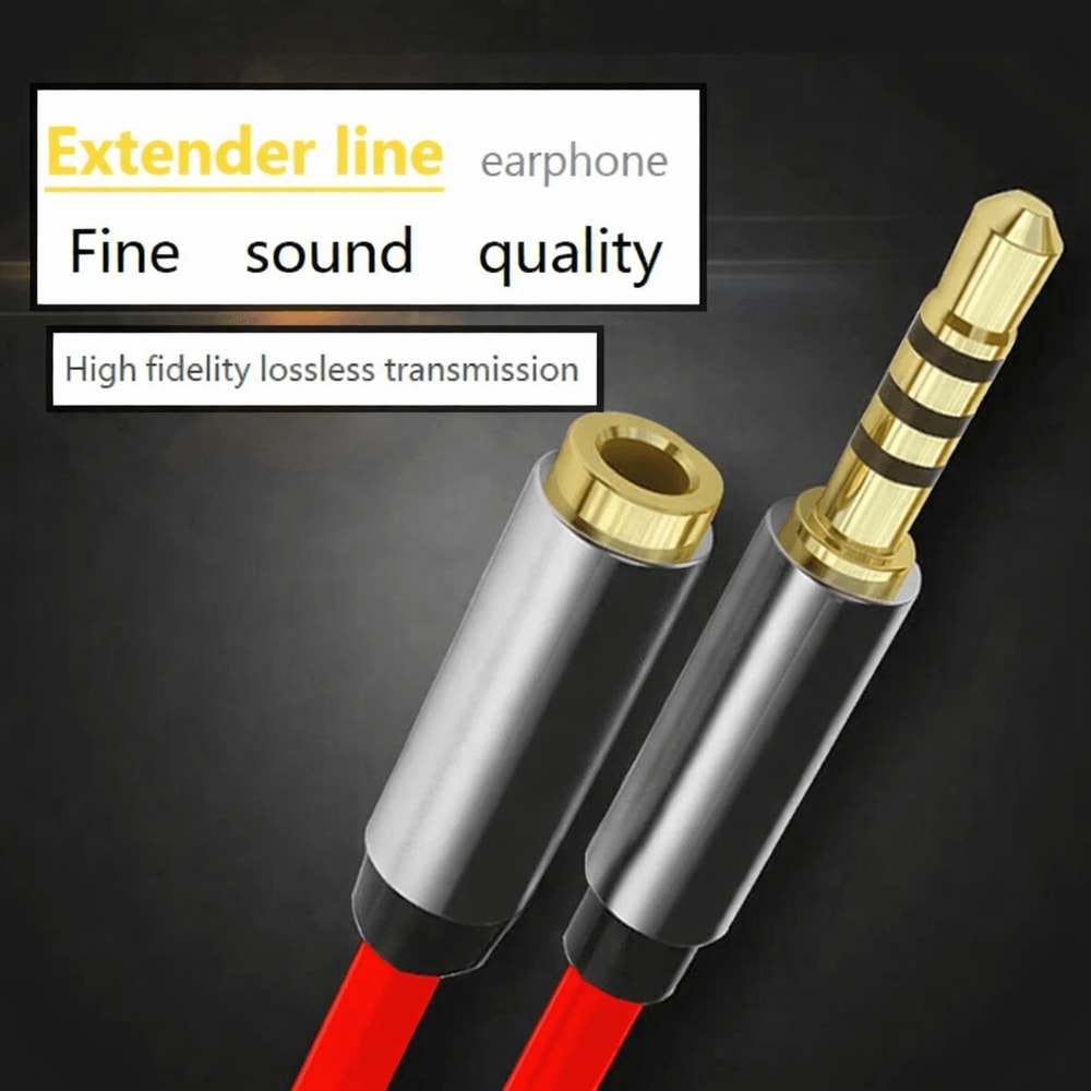 Headphone Extension Cable Male To Female Audio Extender 0