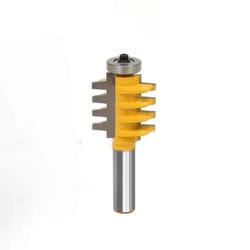 carbide finger joint router bit shank reversible glue joint cutter for woodworking