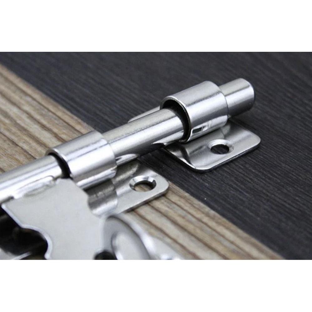 Heavy Duty Stainless Steel Barrel Bolt Lock Latch For Doors Gates Cabinets 3