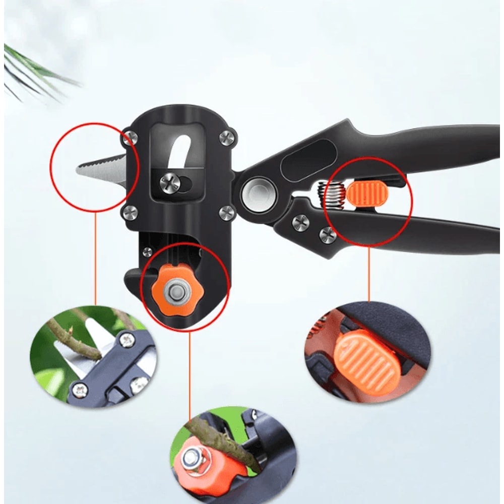 Garden Grafting Tool And Grafting Pruning Shears For Fruit Tree And Plant Care 2