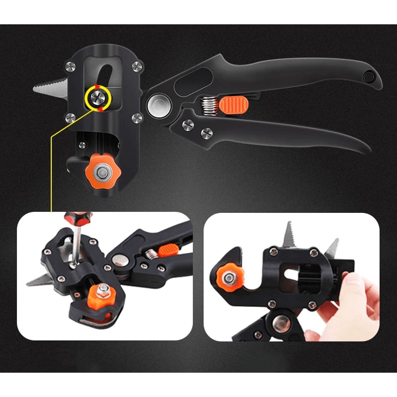 Garden Grafting Tool And Grafting Pruning Shears For Fruit Tree And Plant Care 3