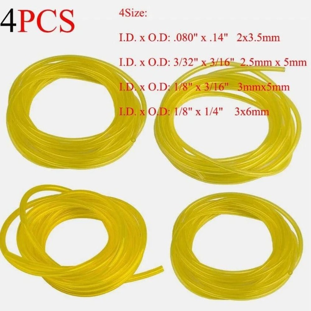 Feet Fuel Line Hose For Chainsaw Weedeater Cycle Petrol Tubing 5