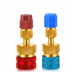 adapter kit quick couplers for high low side conversion, ideal for car ac systems