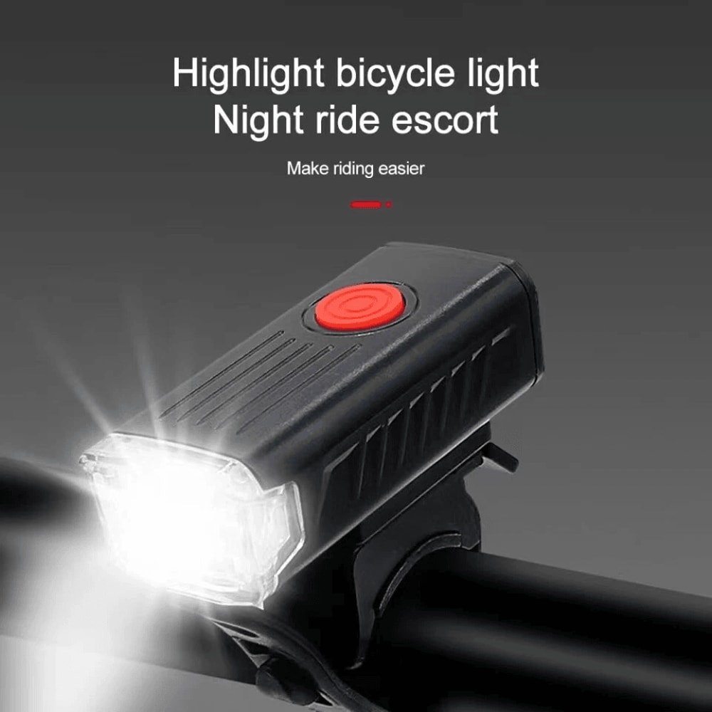 USB Rechargeable LED Bicycle Headlight And Rear Light Set High Performance Bike Lamp For Safe Cycli 3