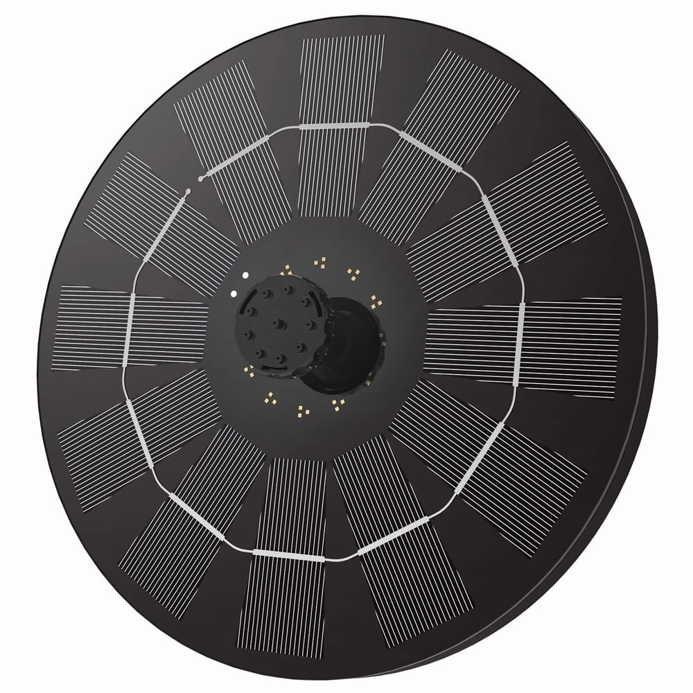 Solar Fountain Pump For Bird Bath Solar Power Nozzles 6