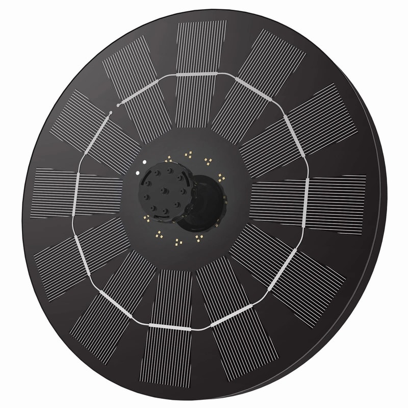 Solar Fountain Pump For Bird Bath Solar Power Nozzles 6