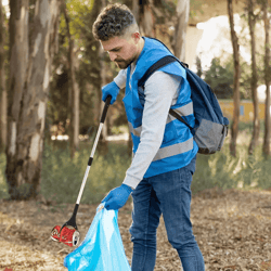 heavy duty trash reacher industrial pick up stick hand grip for easy trash pickup