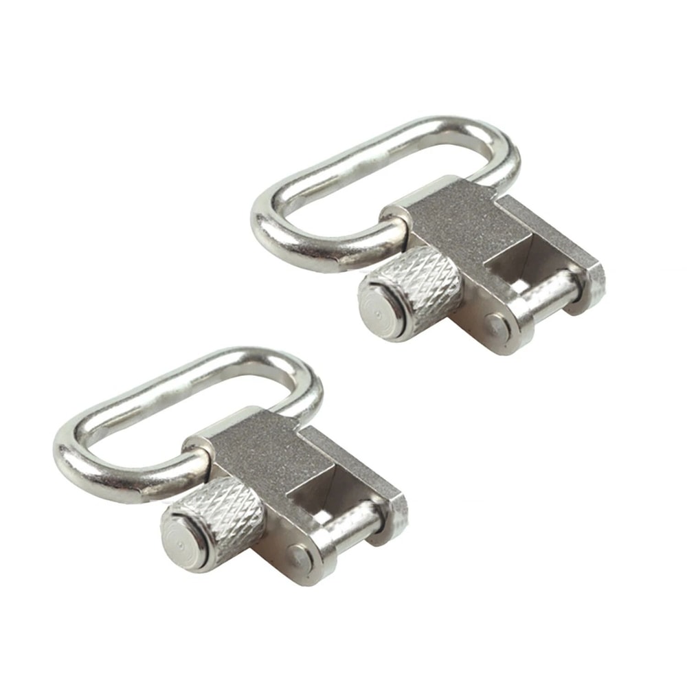 Stainless Steel Sling Swivels For Gun Rifle Sling Mount Durable Easy Connect Attachment 5