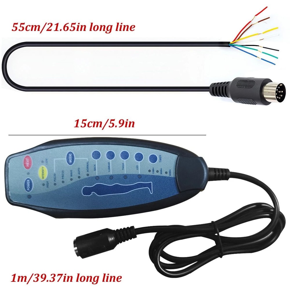 Female Pin VDC Hand Controller For Power Lift Recliner Chairs 7