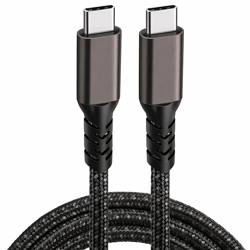 cable usb c fast charging display braided