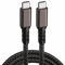 Cable USB C Fast Charging Display Braided 0