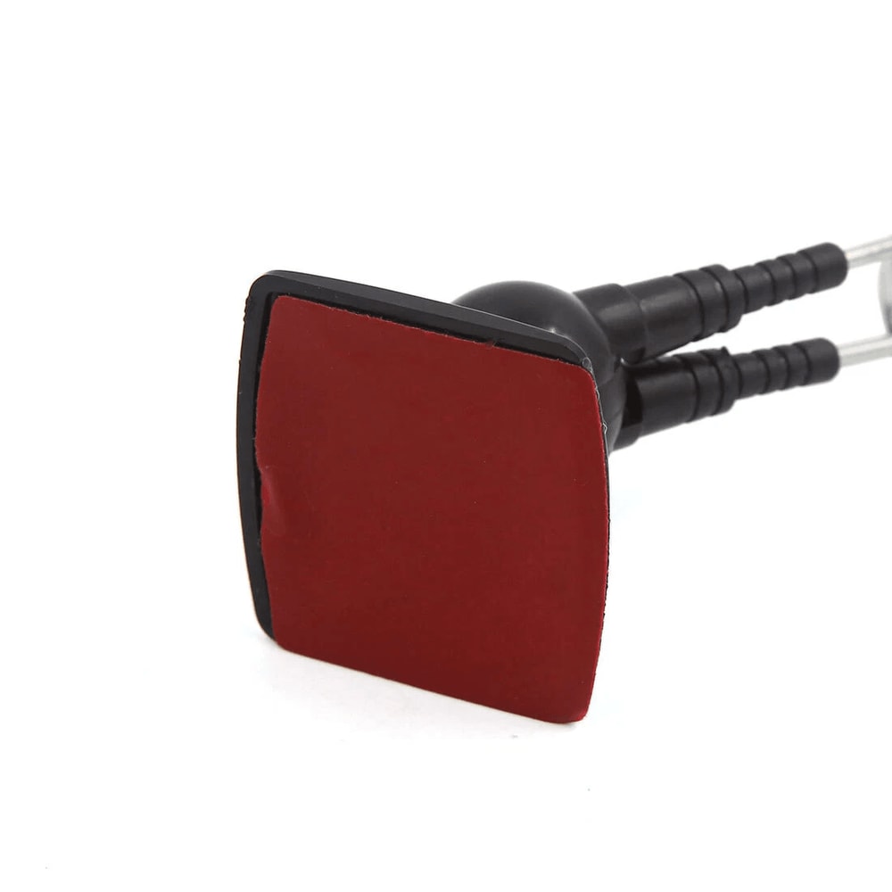 Universal Decorative Car Antenna Adjustable Black Silver Roof Accent 1