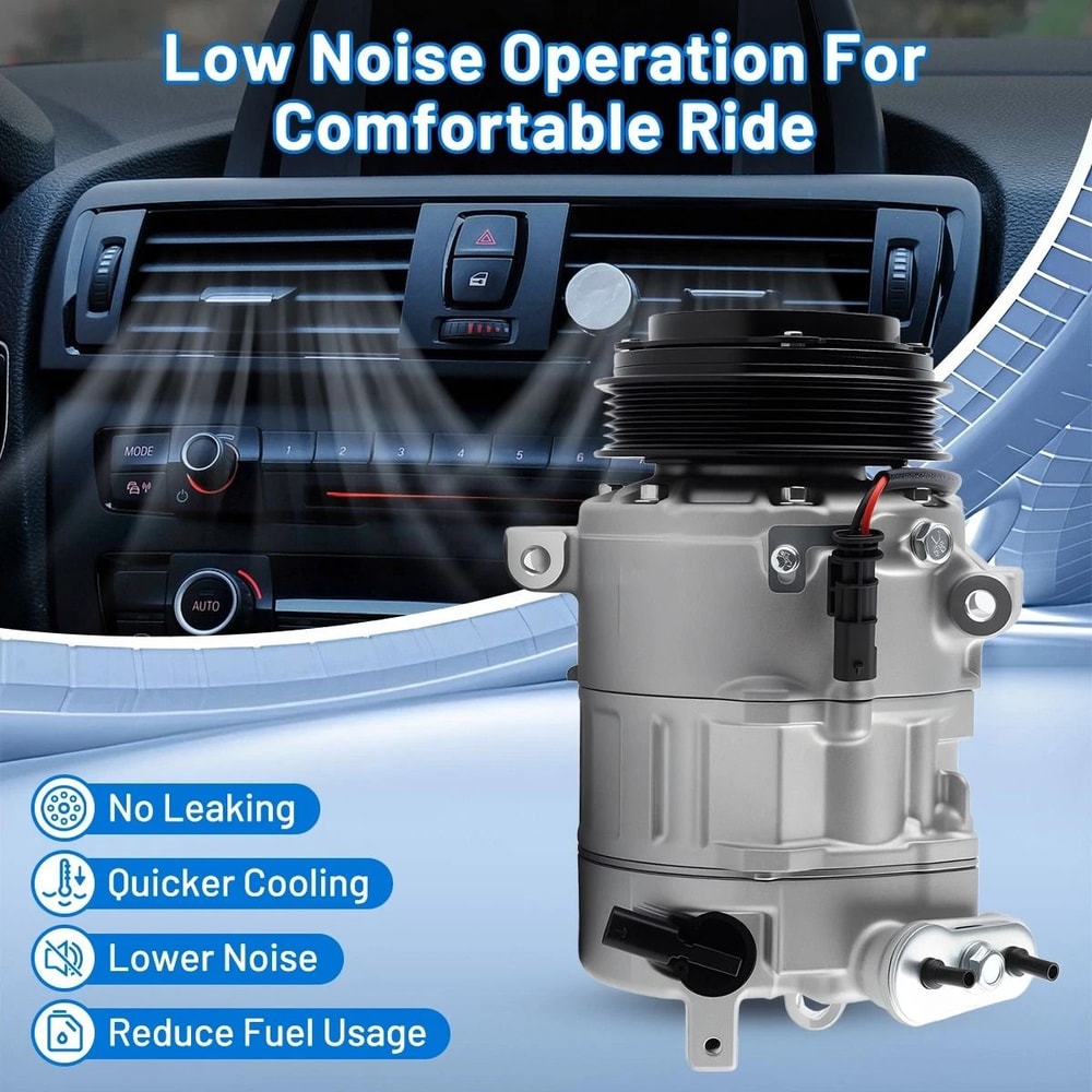 Chevrolet AC Compressor With Clutch Replacement 2