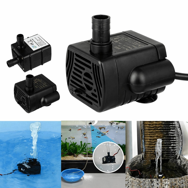USB Brushless Submersible Water Pump For Fountain Aquarium Pool 1