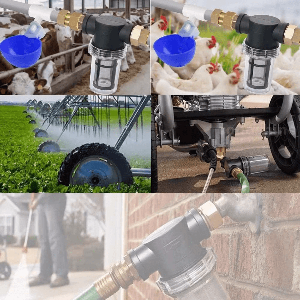 Garden Hose Filter Attachment For Pressure Washer Inline Sediment Water Filter 1