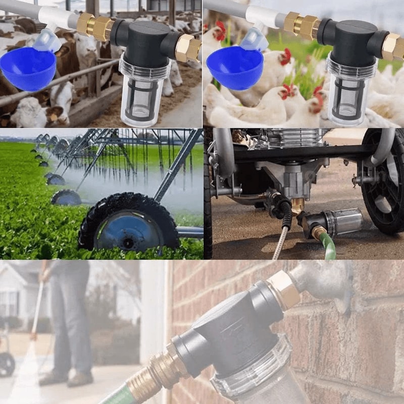 Garden Hose Filter Attachment For Pressure Washer Inline Sediment Water Filter 1