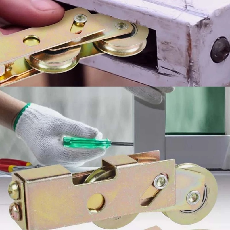 Heavy Duty Sliding Patio Door Roller Pair Steel Ball Bearing Replacement 1