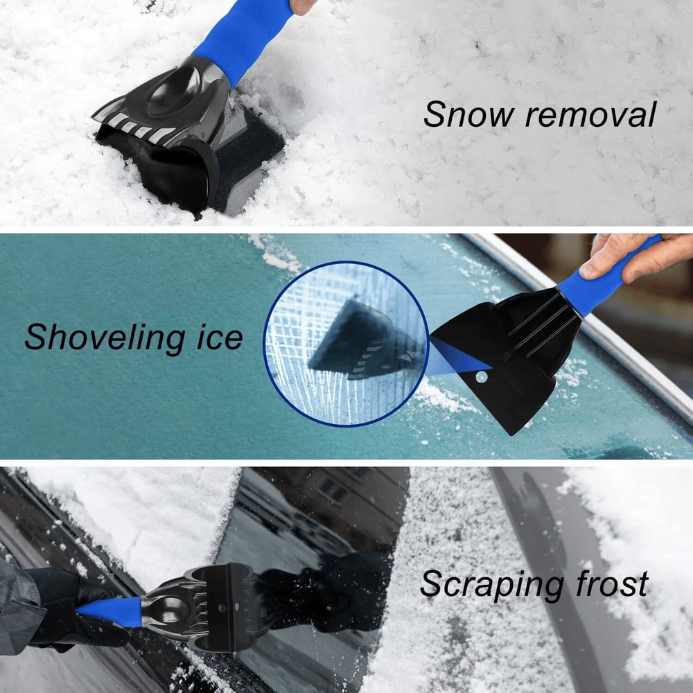 Windshield Ice Scraper Car Frost Remover Winter Snow Cleaning Tool 6