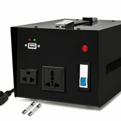 power voltage converter transformer step up down to with usb