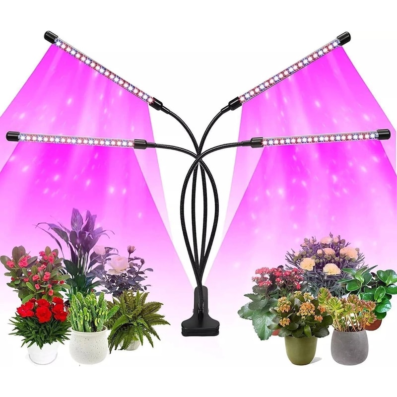 Head Full Spectrum Grow Light For Indoor Plants With LEDs And USB Power 0