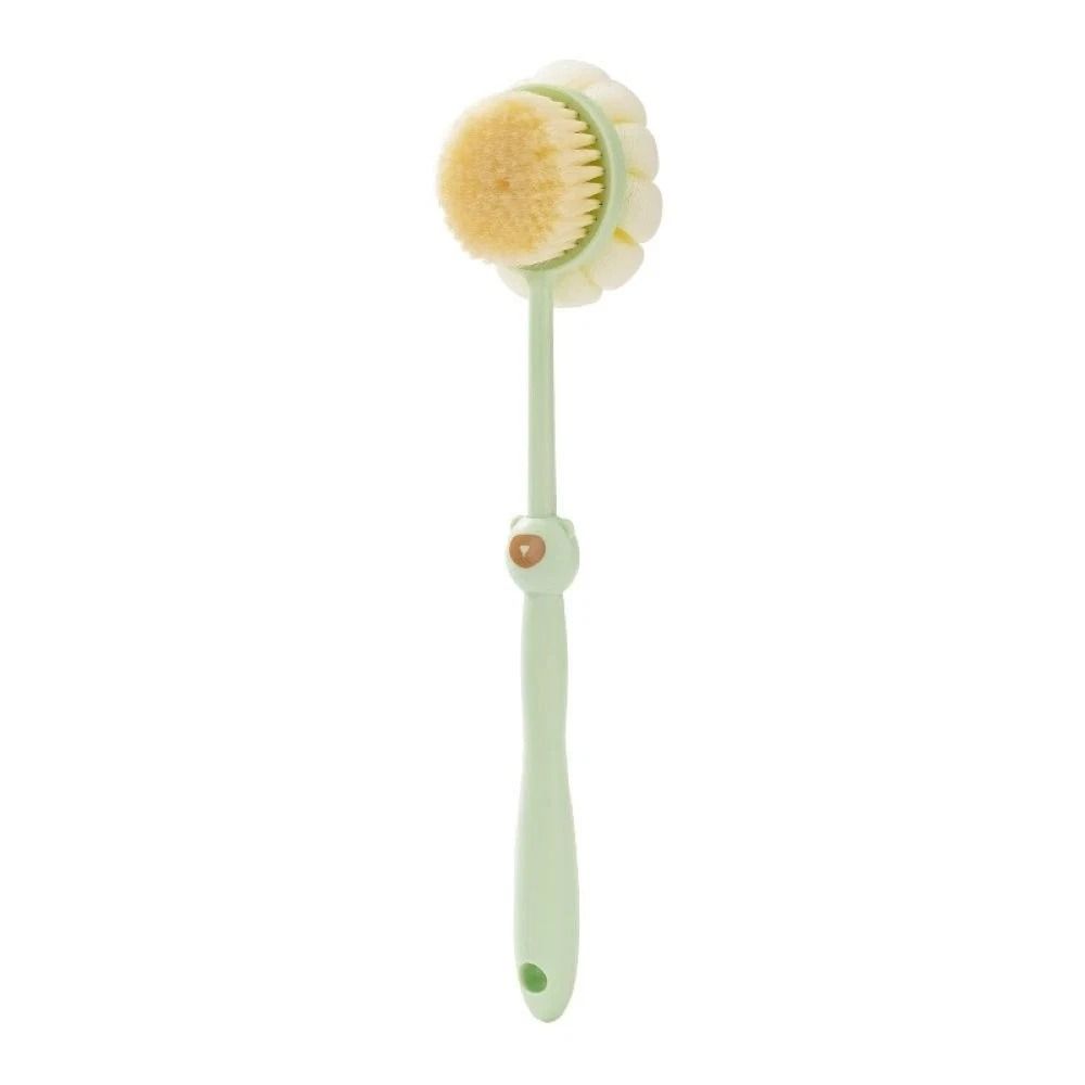 Long Handle Shower Brush Set For Deep Clean Exfoliating Back Care 2