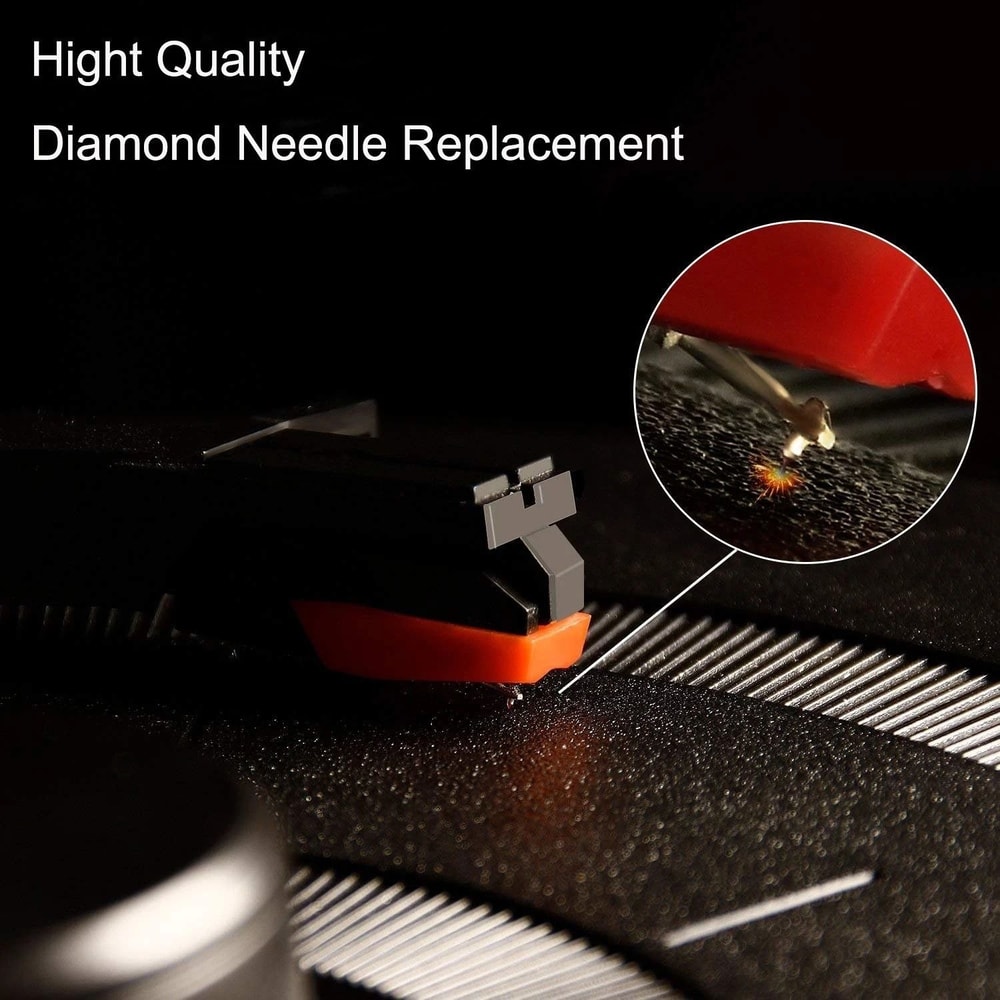 Record Player Needle Replacement Diamond Stylus For LP Turntable Phonograph 4