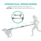 Hands Free Dog Leash With Waist Pouch Reflective Bungee Running Belt 1