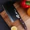 Razor Sharp Chef Cleaver Knife With Ergonomic Handle For Meat And Kitchen Prep 0