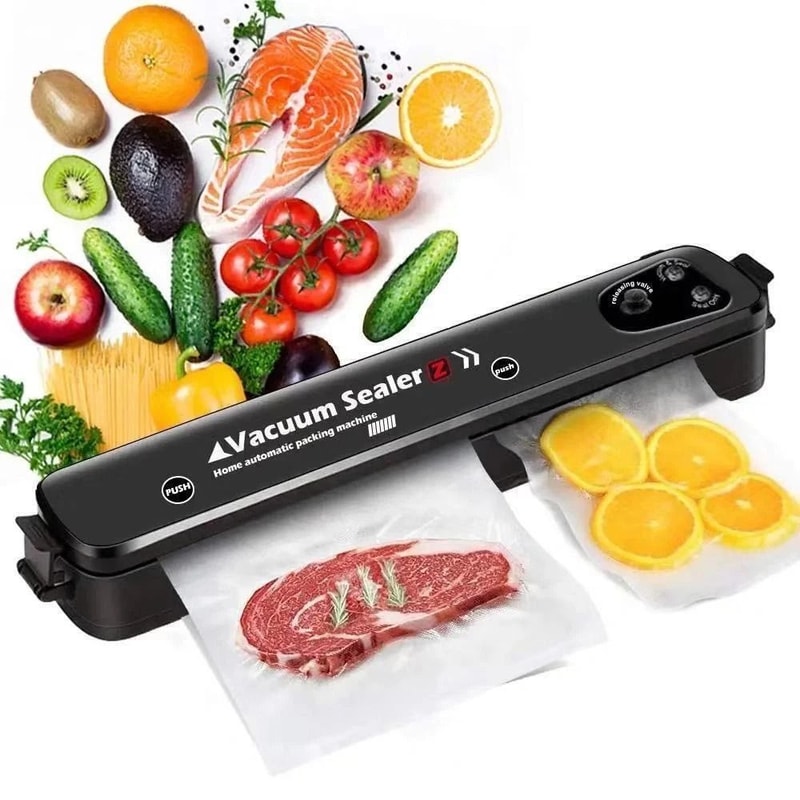 Automatic Vacuum Sealer Machine With Bags Compact Food Sealer For Fresh Storage 3