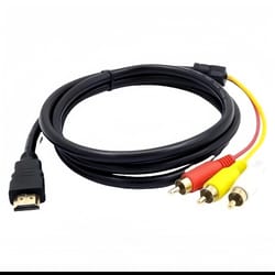 hdmi to rca cable gold plated av adapter for tv hdtv dvd