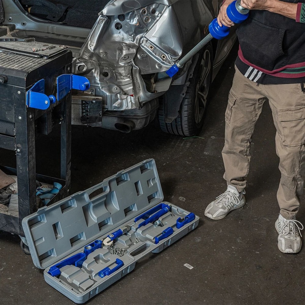 Xtremepower Slide Hammer Dent Puller Auto Body Repair Kit 6