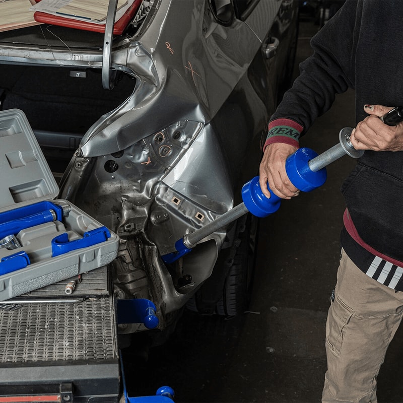 Xtremepower Slide Hammer Dent Puller Auto Body Repair Kit 7