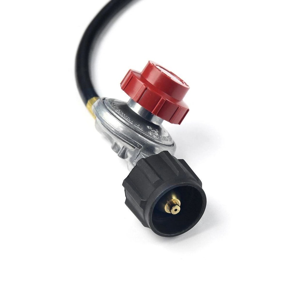 Propane Deep Fryer With Triple Baskets And Double Burner Stand 3