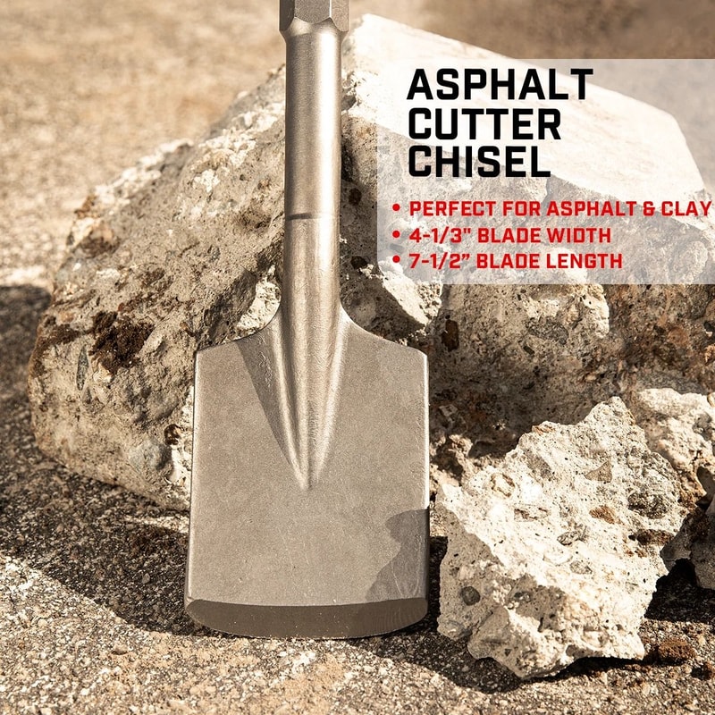 Hex Asphalt Cutter Chisel Bit For Jack Hammer 4
