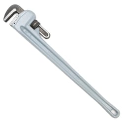aluminum pipe wrench with adjustable jaw