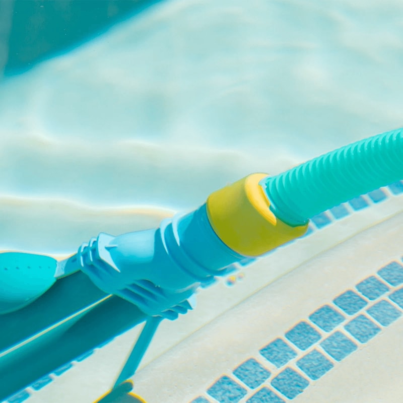 Automatic Pool Cleaner With Suction Vacuum Hose 11