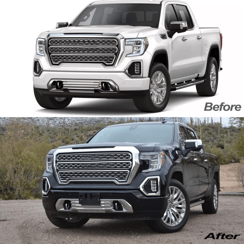 GMC Front License Plate Bracket Holder 10