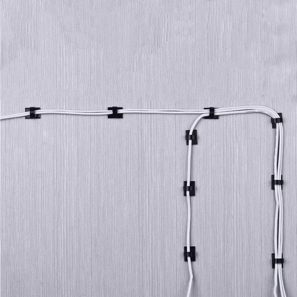 Self Adhesive Cable Clips For Cord Management And Wire Organization 2