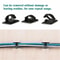 Self Adhesive Cable Clips For Cord Management And Wire Organization 8
