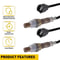 Premium Upstream Downstream Oxygen Sensor Replacement Set For Toyota Camry Lexus 6