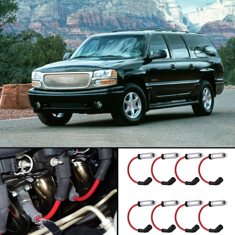Performance Spark Plug Wires Set For Chevy GMC High Heat Ignition Cable 10