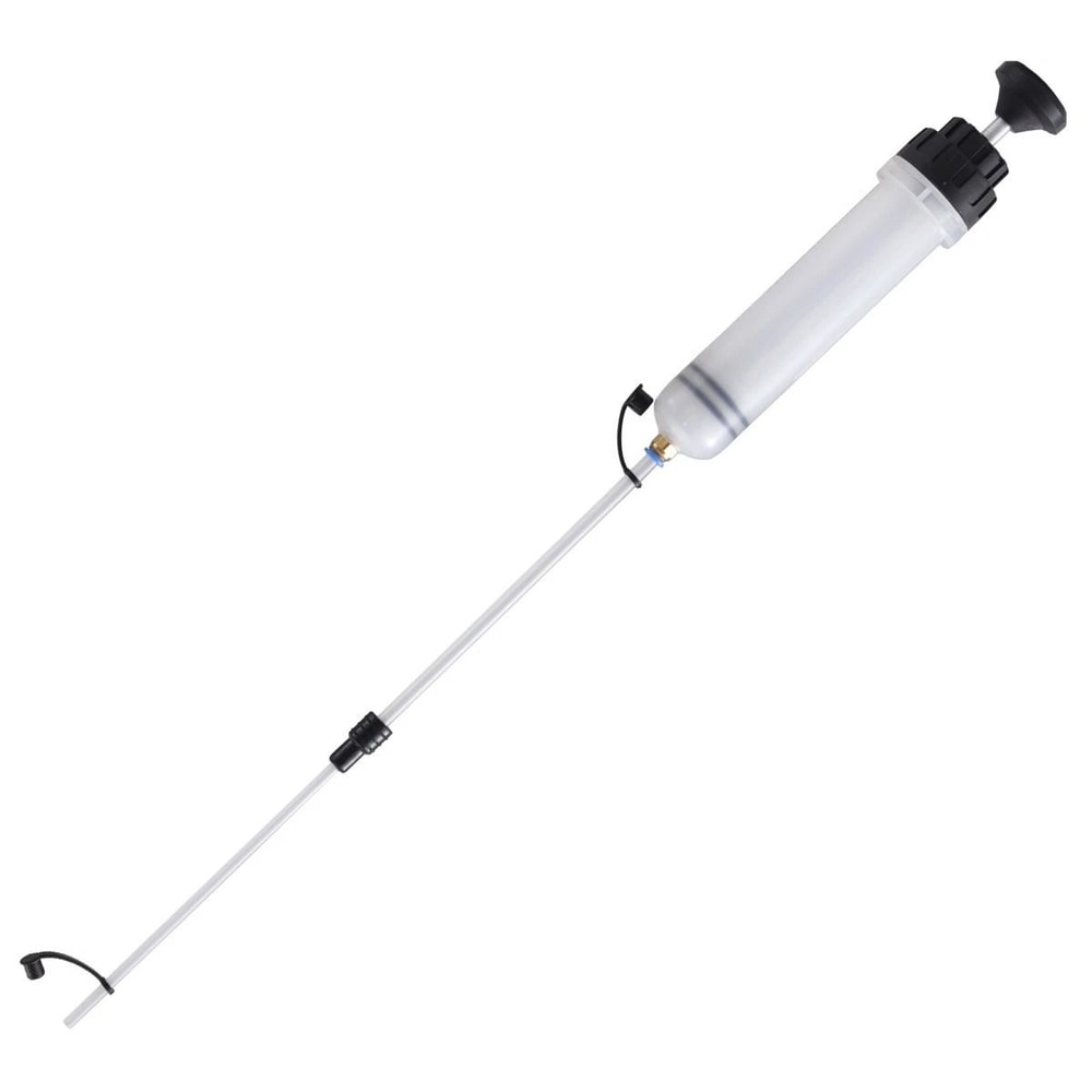 Premium Manual Automotive Fluid Extractor Oil Transfer Pump Vacuum Pump Oil Changer Syringe Tool 2