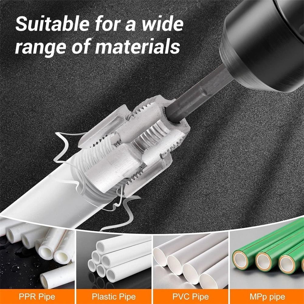 Pipe Threading Tool For PVC Water Pipe Repair 3